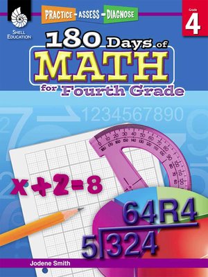 cover image of 180 Days of Math for Fourth Grade: Practice, Assess, Diagnose